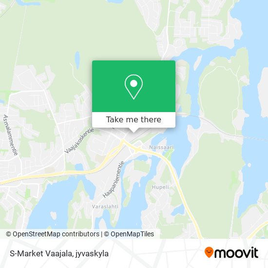 S-Market Vaajala map