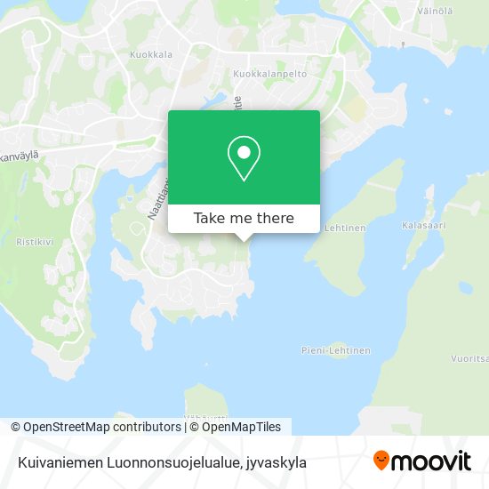 Kuivaniemen Luonnonsuojelualue map