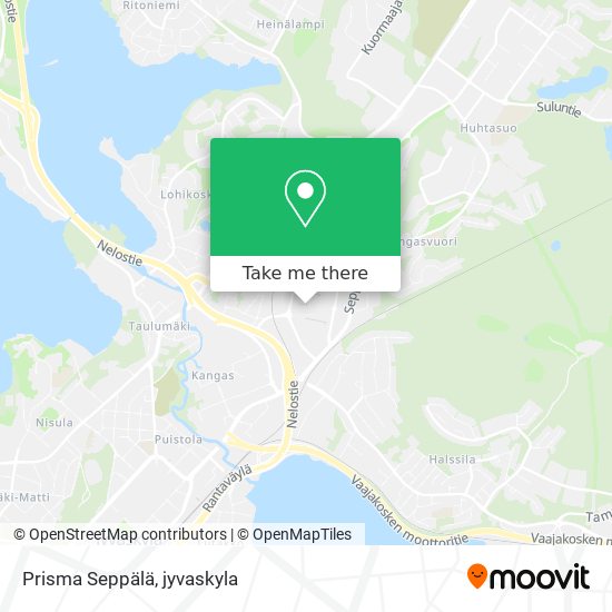 Prisma Seppälä map