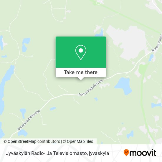 Jyväskylän Radio- Ja Televisiomasto map