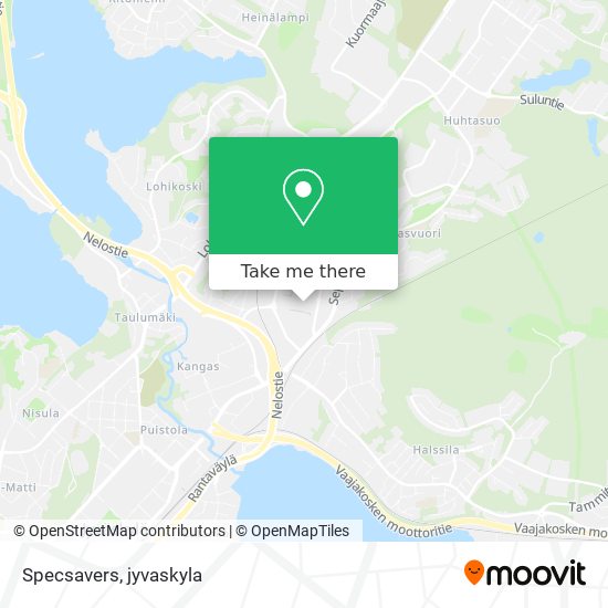 Specsavers map