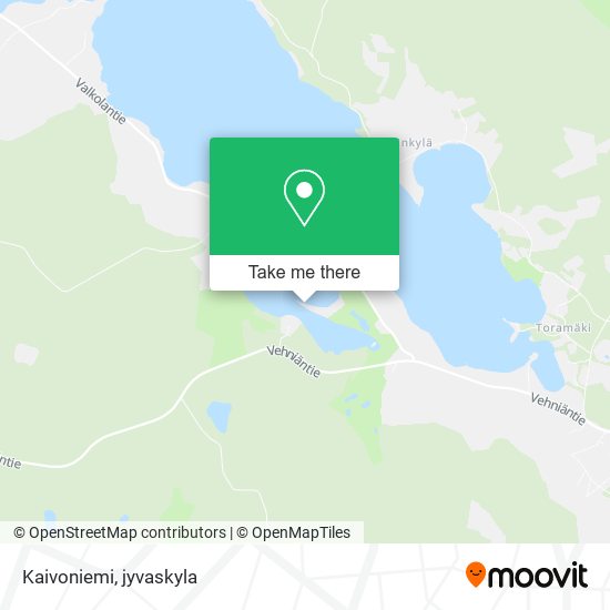 Kaivoniemi map