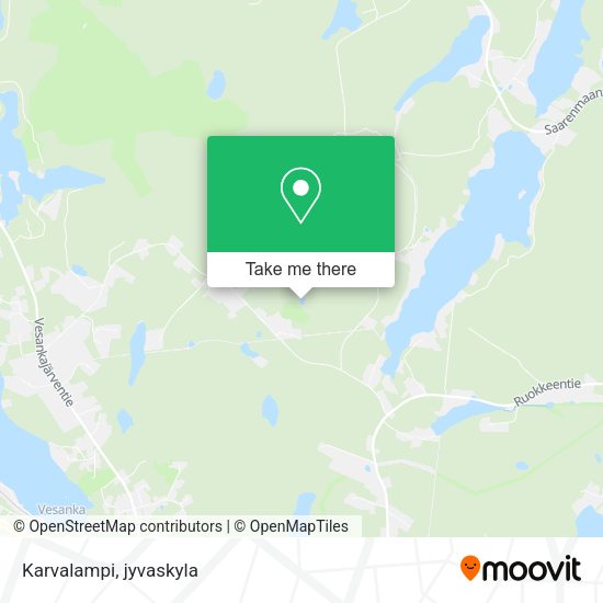 Karvalampi map