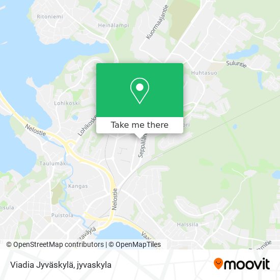 Viadia Jyväskylä map