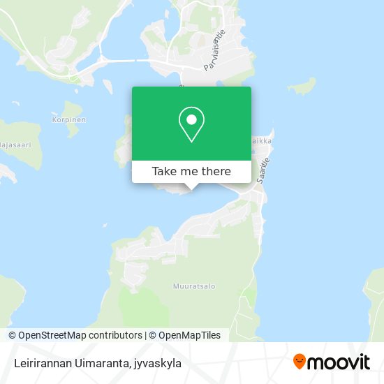 Leirirannan Uimaranta map