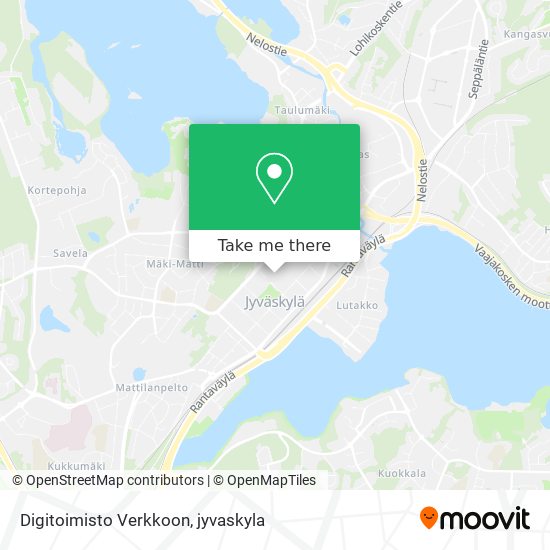 Digitoimisto Verkkoon map