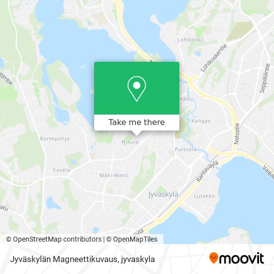 Jyväskylän Magneettikuvaus map