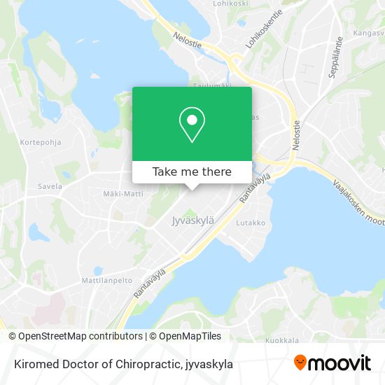 Kiromed Doctor of Chiropractic map