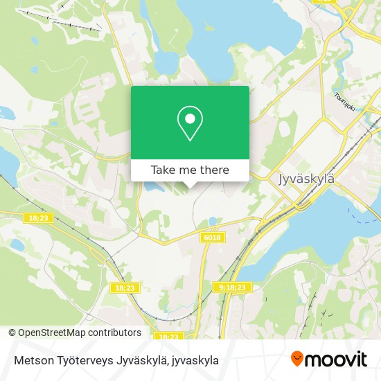 Metson Työterveys Jyväskylä map