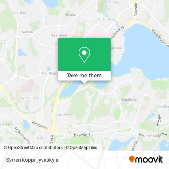 Syrren koppi map