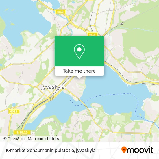 K-market Schaumanin puistotie map