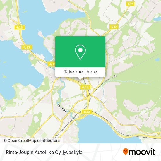 Rinta-Joupin Autoliike Oy map