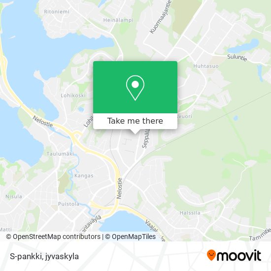 How to get to S-pankki in Jyväskylä by Bus?