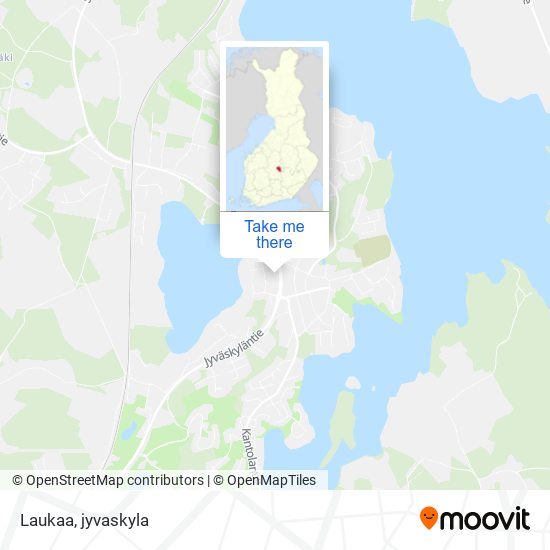 Laukaa map