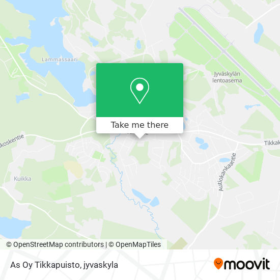As Oy Tikkapuisto map
