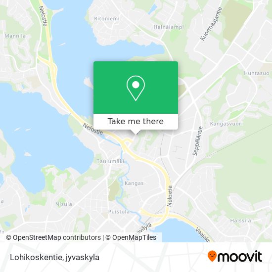 Lohikoskentie map