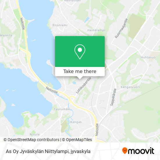 As Oy Jyväskylän Niittylampi map
