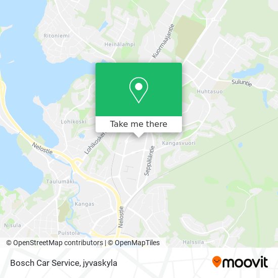 Bosch Car Service map