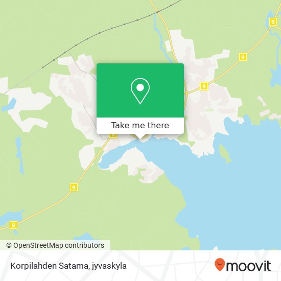 Korpilahden Satama map