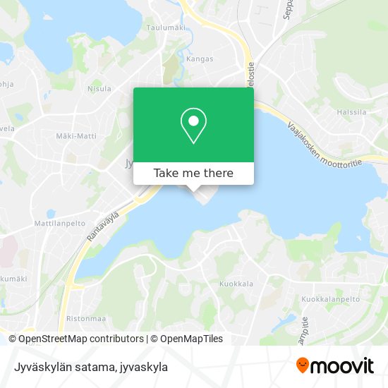 Jyväskylän satama map