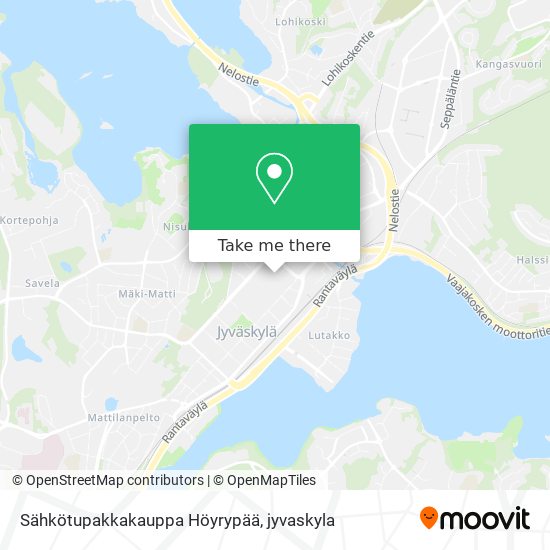 Sähkötupakkakauppa Höyrypää map