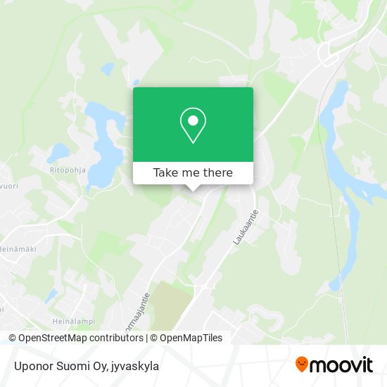 Uponor Suomi Oy map