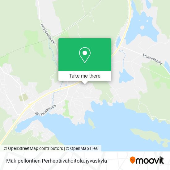 Mäkipellontien Perhepäivähoitola map