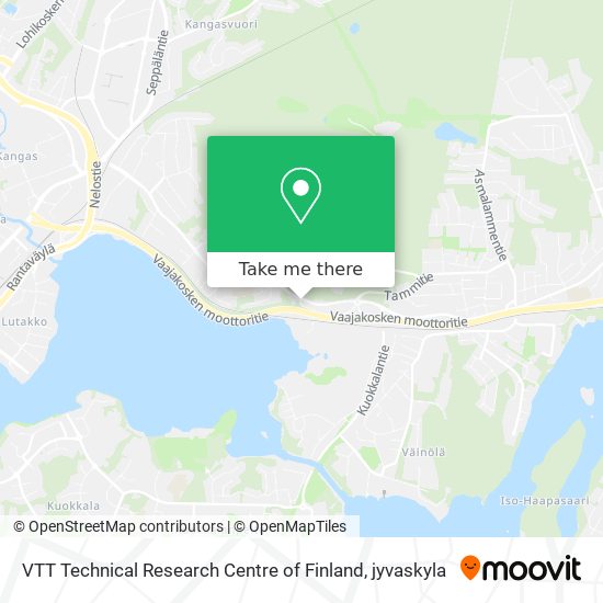 VTT Technical Research Centre of Finland map