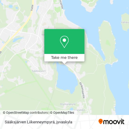 Sääksjärven Liikenneympyrä map