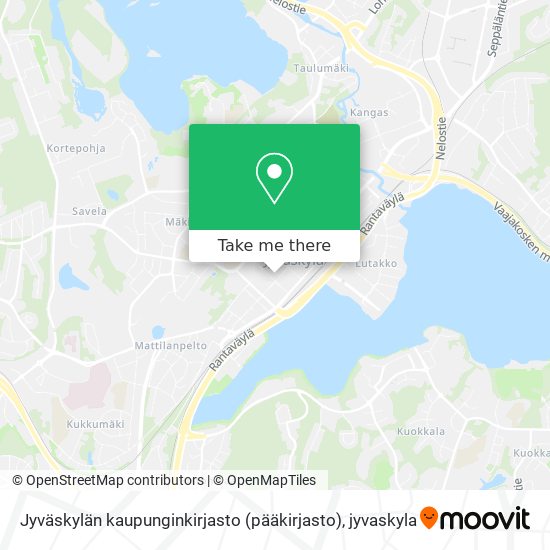 Jyväskylän kaupunginkirjasto (pääkirjasto) map