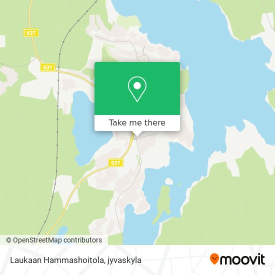 Laukaan Hammashoitola map