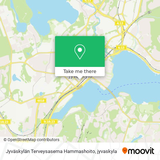 Jyväskylän Terveysasema Hammashoito map