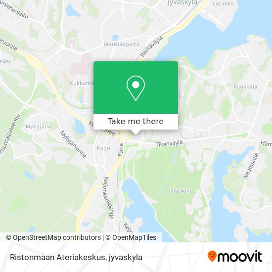 How to get to Ristonmaan Ateriakeskus in Jyväskylä by Bus?
