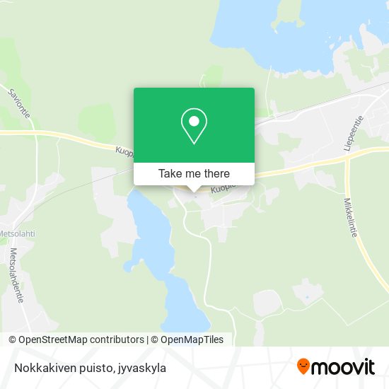 Nokkakiven puisto map