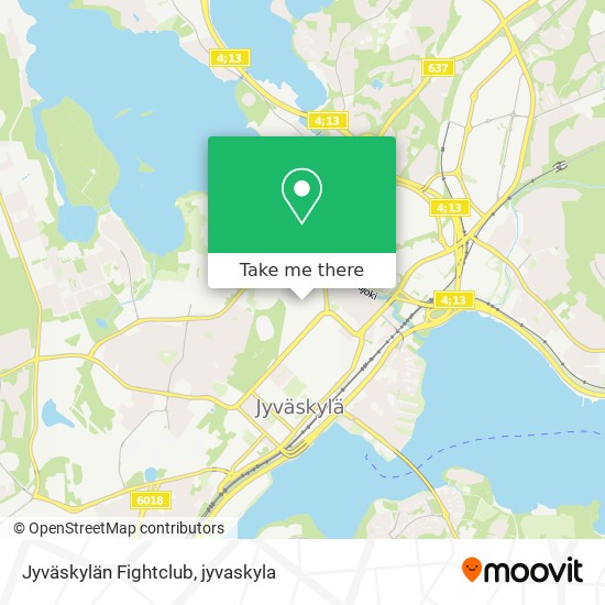 Jyväskylän Fightclub map