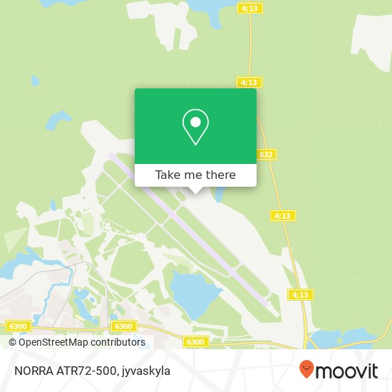 NORRA ATR72-500 map
