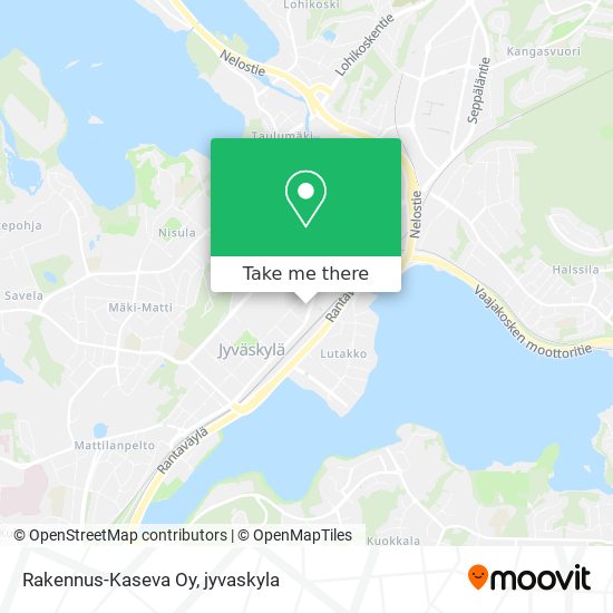 Rakennus-Kaseva Oy map