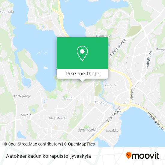 Aatoksenkadun koirapuisto map