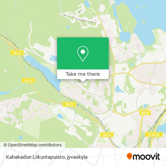 Kahakadun Liikuntapuisto map