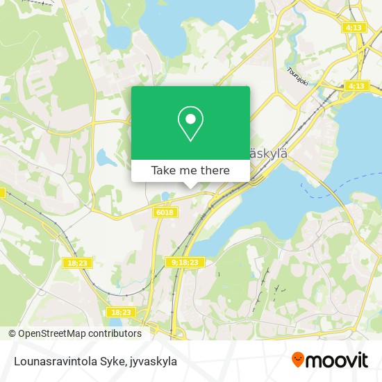 Lounasravintola Syke map