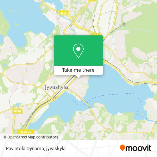 Ravintola Dynamo map