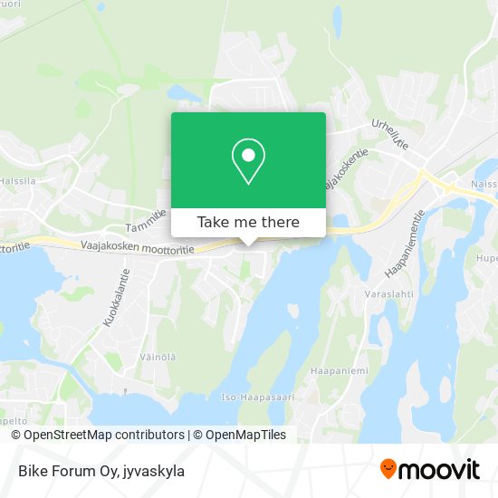 Bike Forum Oy map