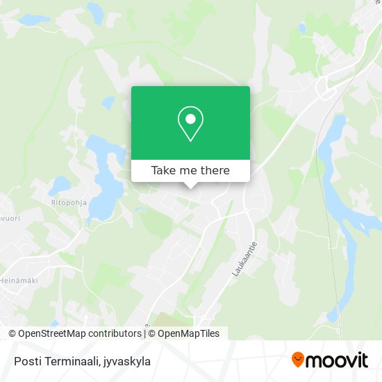 Posti Terminaali map