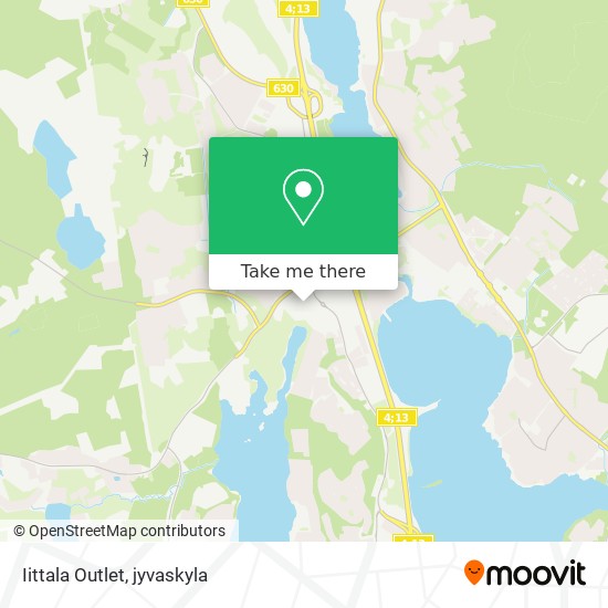 Iittala Outlet map
