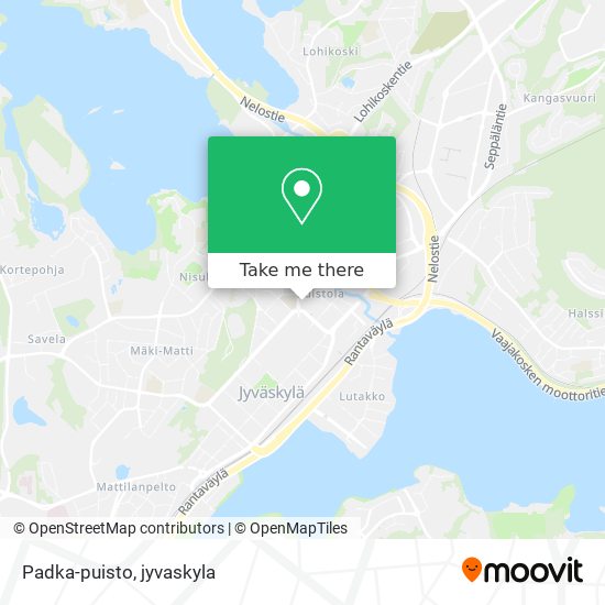 Padka-puisto map