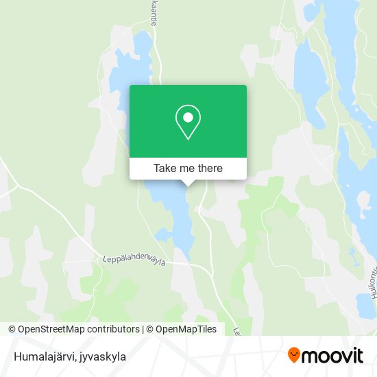 Humalajärvi map