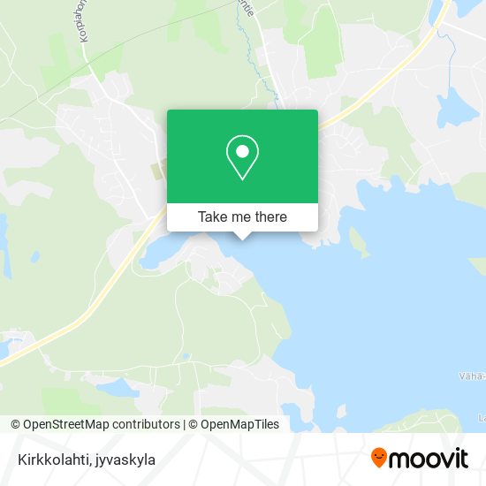 Kirkkolahti map