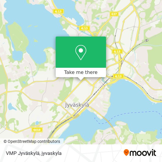VMP Jyväskylä map