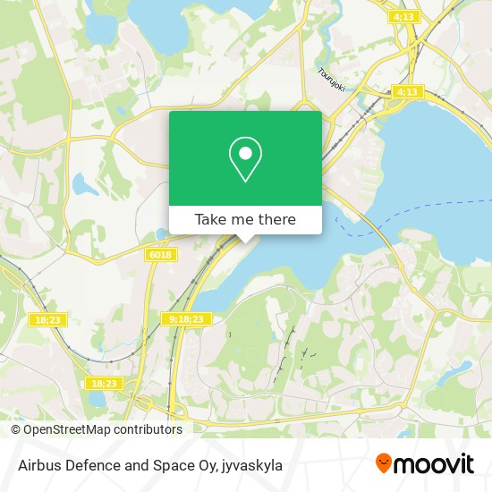 Airbus Defence and Space Oy map