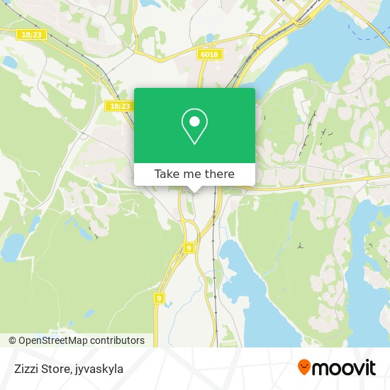 Zizzi Store map